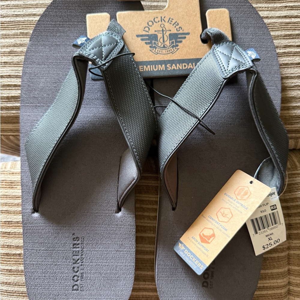 Dockers Gray Premium Sandals